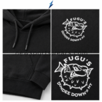 New Sports Wear hoodie with small white boar chest graphic