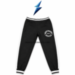 NSW Men’s Tracksuit Set in black with white side stripes by NEW SPORTS WEAR
