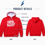 NSW Hoodie for Men featuring pale lining and adjustable white drawcords