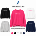 NSW NEW SPORTS WEAR Sweatshirt color range in pink, black, white, grey and navy with chest branding