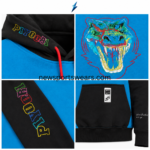 NSW OEM hoodie manufacturer professional pose with bold chest and sleeve graphics