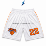 NSW wholesale basketball uniforms showing a layered orange and blue V-neck with blue bound armholes