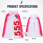 NSW Women’s Wide Leg Sweatpants specification image showing front and back views, drawcord waist and reinforced stitching
